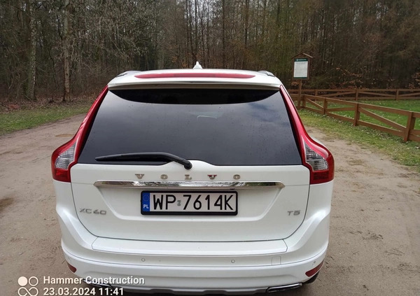 Volvo XC 60 cena 73900 przebieg: 55100, rok produkcji 2016 z Płock małe 352